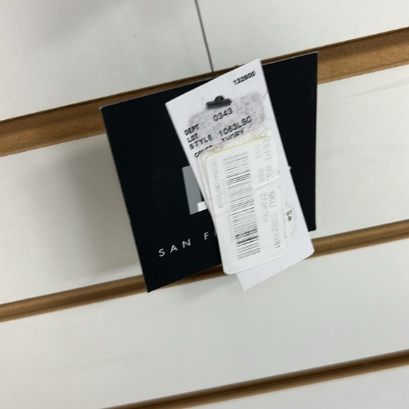 I.N. San Francisco NWT XL White Rainbow Confetti Chenille V-Neck Sweater Knit - Picture 10 of 11